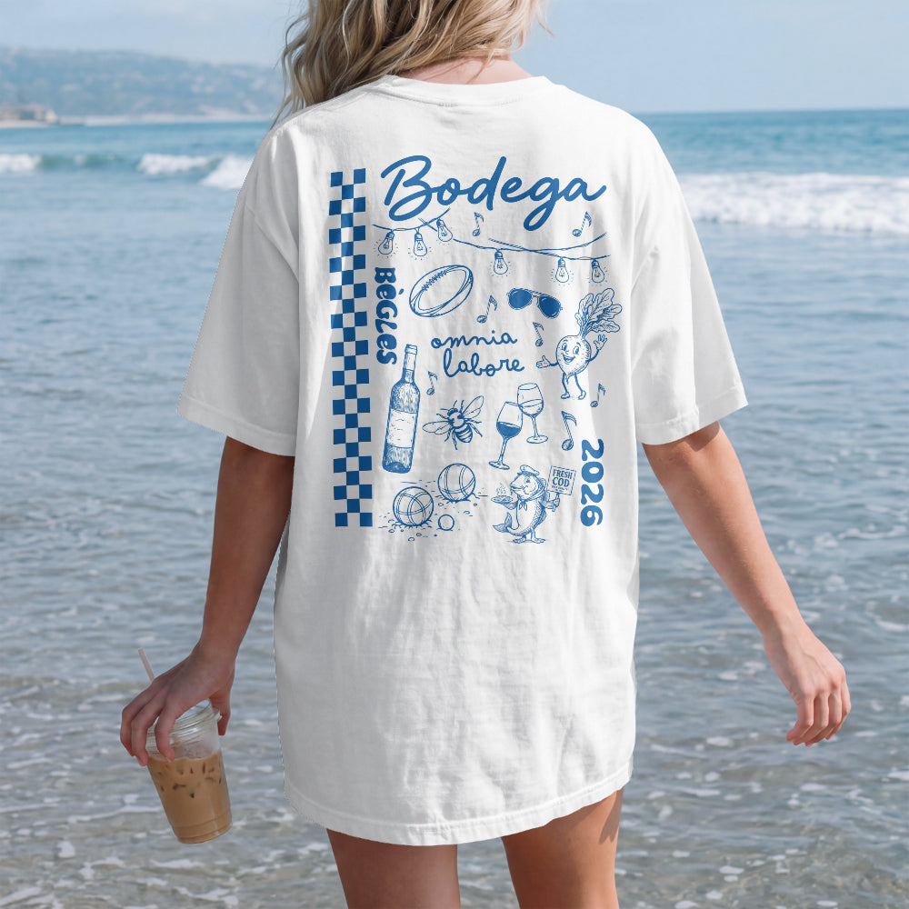 T-shirt adulte unisexe - Bodega 2026
